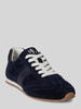 Lauren Ralph Lauren Sneakers van echt rundleersuède model 'DANI' Donkerblauw