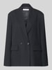 MYON Relaxed Fit Blazer mit Viskose-Anteil Black