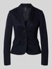Marc Cain Slim Fit Blazer aus Viskose-Mix Marine
