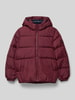 Tommy Hilfiger Teens Donsjack met capuchon Bordeaux