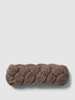 Seeberger Stirnband mit Zopfmuster Taupe