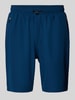 Joy Shorts mit elastischem Bund Modell 'MAREK' Blau