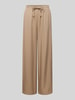 Object Broek met elastische band, model 'Tilda Talula' Taupe