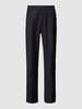 JOOP! Collection Modern fit pantalon in effen design Donkerblauw