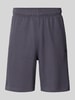 CHAMPION Relaxed Fit Sweatbermudas mit Logo-Stitching Modell 'ICONS' Anthrazit