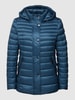 Gil Bret Steppjacke mit abnehmbarer Kapuze Blau