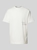 Only & Sons T-Shirt mit Statement-Stitching Modell 'AARON LIFE' Offwhite