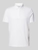 CK Calvin Klein Koszulka polo o kroju regular fit z listwą guzikową Biały