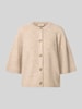 FREE/QUENT Strickjacke mit Knopfleiste Modell 'Astrid' Taupe Melange