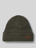 Barts Beanie mit Label-Detail Modell 'WILBERT' Oliv