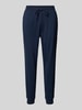 JOOP! Collection Sweatpants met elastische band en tunnelkoord Marineblauw