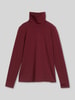 Tom Tailor Shirt met lange mouwen met col Bordeaux
