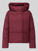 VERO MODA Steppjacke mit hoher Kapuze Modell 'STELLA' Dunkelrot