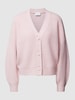 comma Casual Identity Cardigan mit Knopfleiste Rose