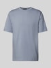 Drykorn T-Shirt im unifarbenen Design Modell 'RAPHAEL' Blau