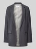 Jake*s Casual Blazer mit Pattentaschen Dunkelgrau