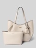 GUESS Shopper mit herausnehmbarer Innentasche Modell 'AMORETTE 2 IN 1' Taupe