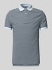 Tommy Hilfiger Slim Fit Poloshirt mit Logo-Stitching Modell '1985' Hellblau