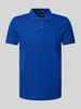 JOOP! Collection Poloshirt mit kurzer Knopfleiste Modell 'Bradley' Royal