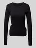 Drykorn Longsleeve mit Rundhalsausschnitt Modell 'NURIT' Black