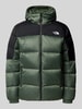 The North Face Donsjack met labelstitching Olijfgroen