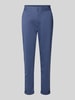 FREE/QUENT Slim fit stoffen broek met vaste boorden, model 'Nanni' Blauw