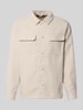 JACK & JONES Regular fit jack met borstzakken model 'REGENT' Offwhite