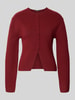 Gina Tricot Strickjacke mit Knopfleiste Bordeaux