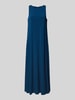 MaxMara Leisure Maxi-jurk met ronde hals, model 'SUPREMO' Bleu