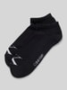 Calvin Klein Jeans Sneakersocken mit Logo-Stitching im 2er-Pack Black