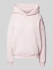 Review Hoodie mit Logo-Print Rose