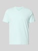 s.Oliver RED LABEL Regular Fit T-Shirt aus reiner Baumwolle Tuerkis