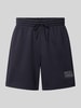 New Balance Sweatshorts aus Baumwoll-Mix Marine