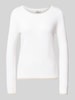 Liu Jo White Pullover aus Viskose-Mix Modell 'Maglia Chiusa' Offwhite