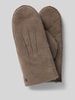 Roeckl Handschuhe aus Lammfell Modell 'OSLO' Mittelgrau