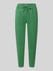ICHI Slim Fit Hose mit Viskose-Anteil Modell 'KATE' Apfel