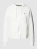 Lacoste Sport Hoodie mit Kapuze und unifarbenem Design Offwhite