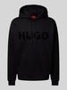 HUGO Hoodie mit Kapuze Modell 'Ditchle' Black