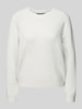 Vero Moda Weicher Pullover mit Glitzerfaden Modell 'DOFFYSHINE' Silber