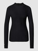 Patrizia Pepe Strickpullover mit Strutkurmuster Modell 'MAGLIA' Black