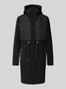 Christian Berg Woman Selection Mantel mit Steppnähten Black