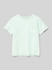 Mango T-Shirt mit Brusttasche Mint