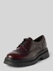 Tamaris Veterschoenen met logodetail Bordeaux
