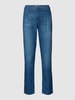 Brax Jeans met bandplooien Blauw