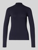 Weekend Max Mara Regular Fit Langarmshirt aus Viskose-Mix Modell 'MULTIF' Marine