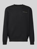 Tommy Jeans Regular fit sweatshirt van katoenmix Zwart