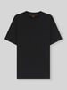 BOSS Orange Regular Fit T-Shirt aus reiner Baumwolle Modell 'Te_interlock' Black