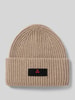 Peuterey Muts van viscosemix met wol, model 'Savis' Zand