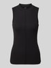 G-Star Raw Slim Fit Tanktop mit Stehkragen Black