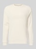 CHAMPION Sweatshirt mit Rundhalsausschnitt Offwhite